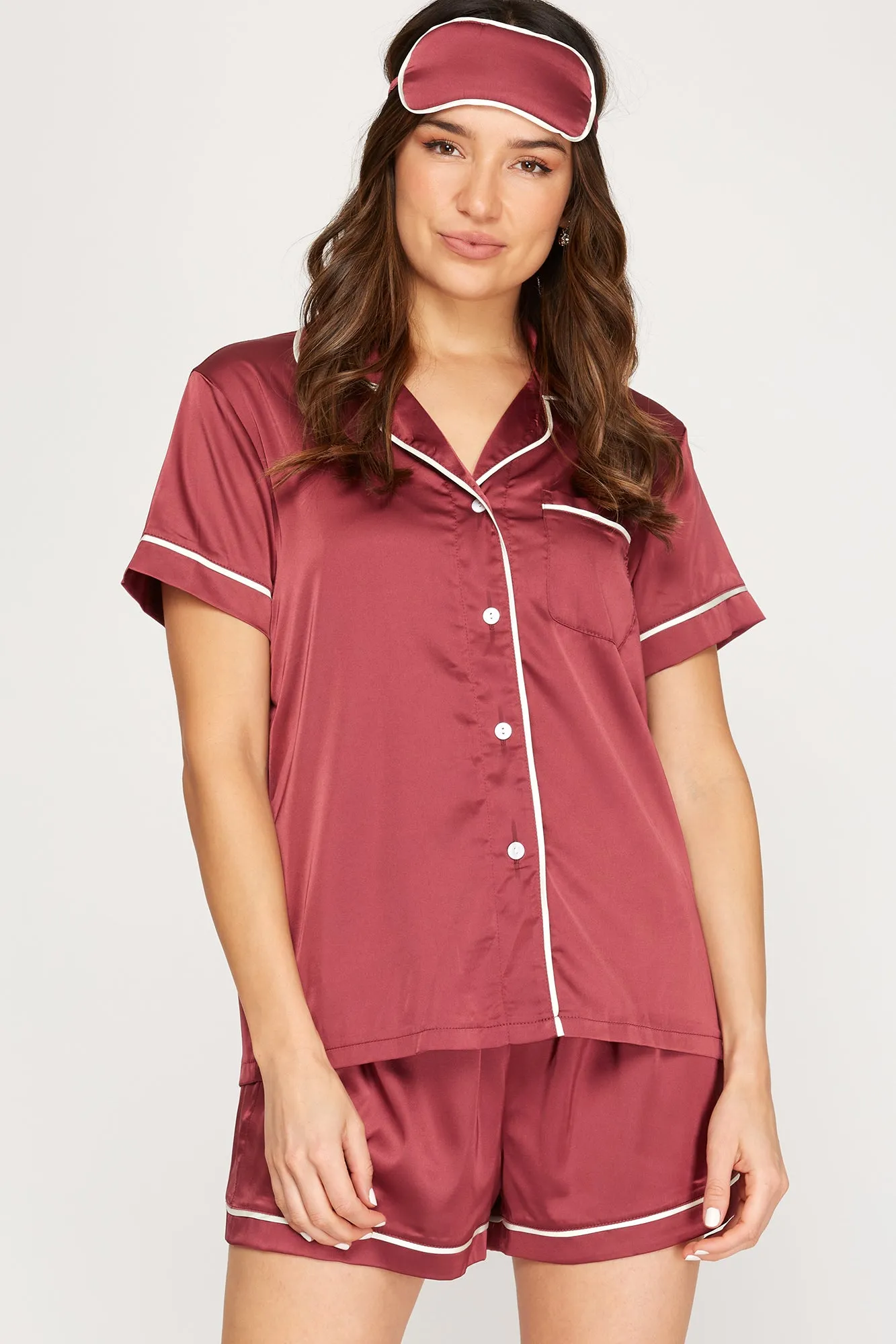 Gigi Satin Pajama Set