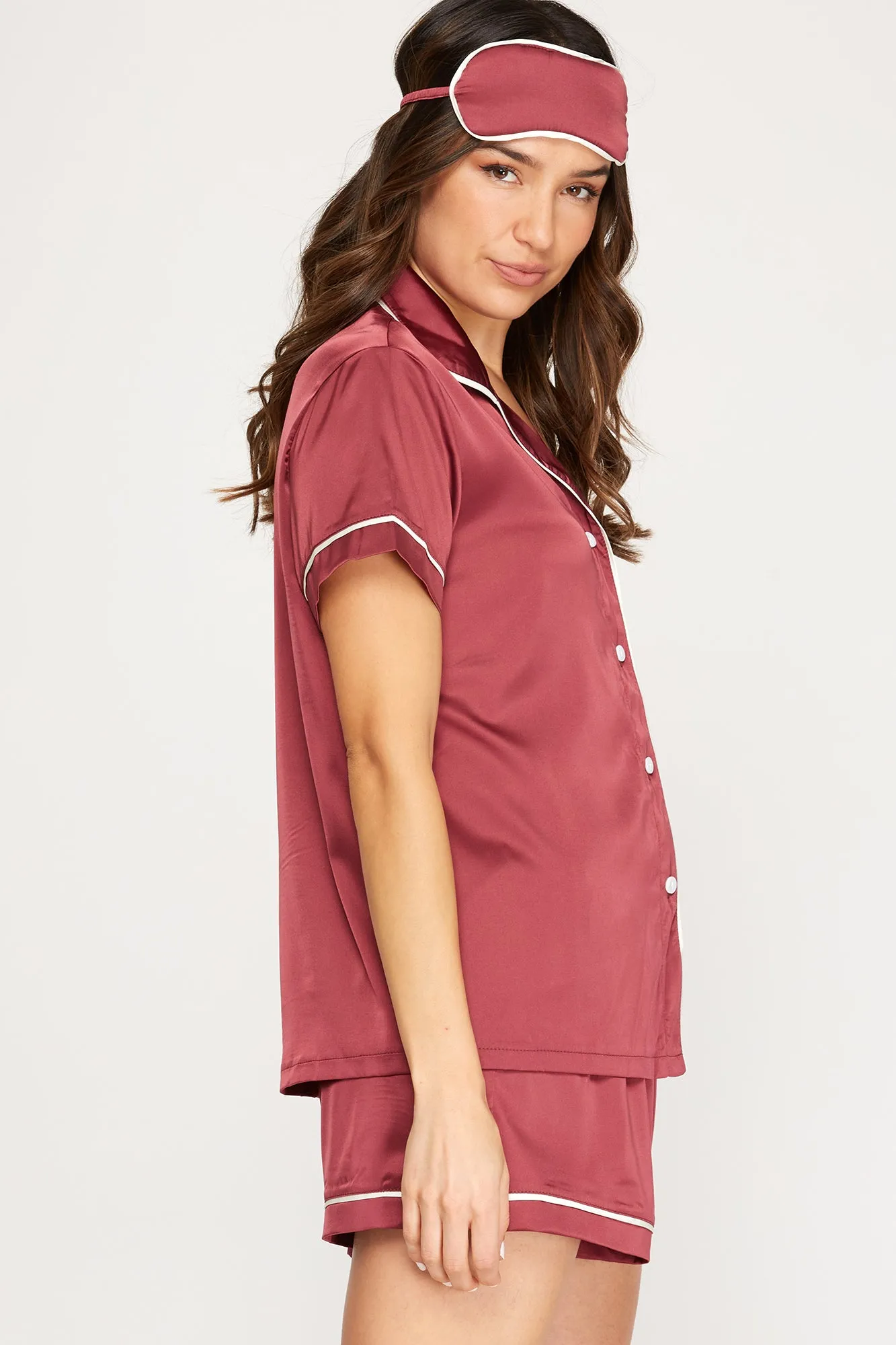 Gigi Satin Pajama Set
