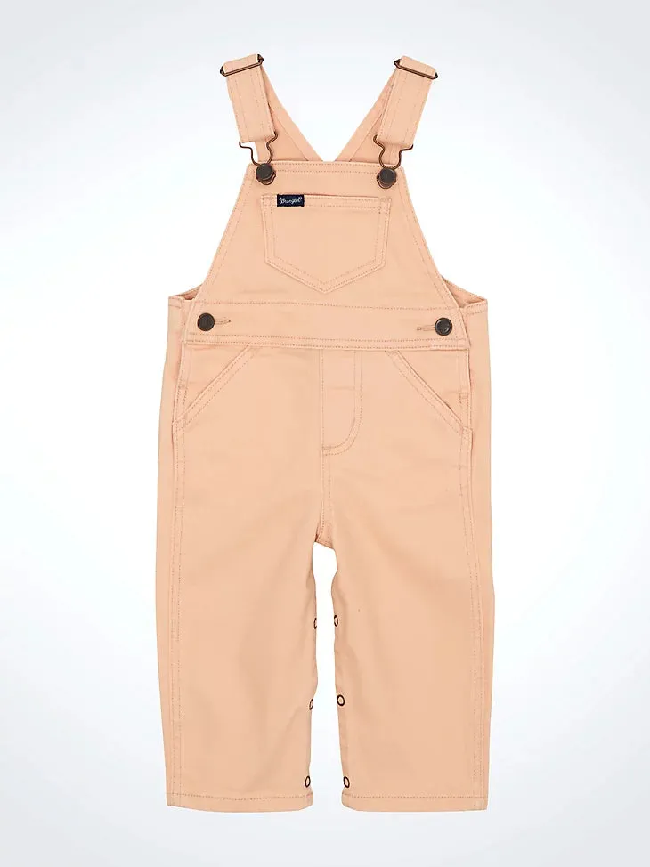 Girl's Wrangler Overall - Peach