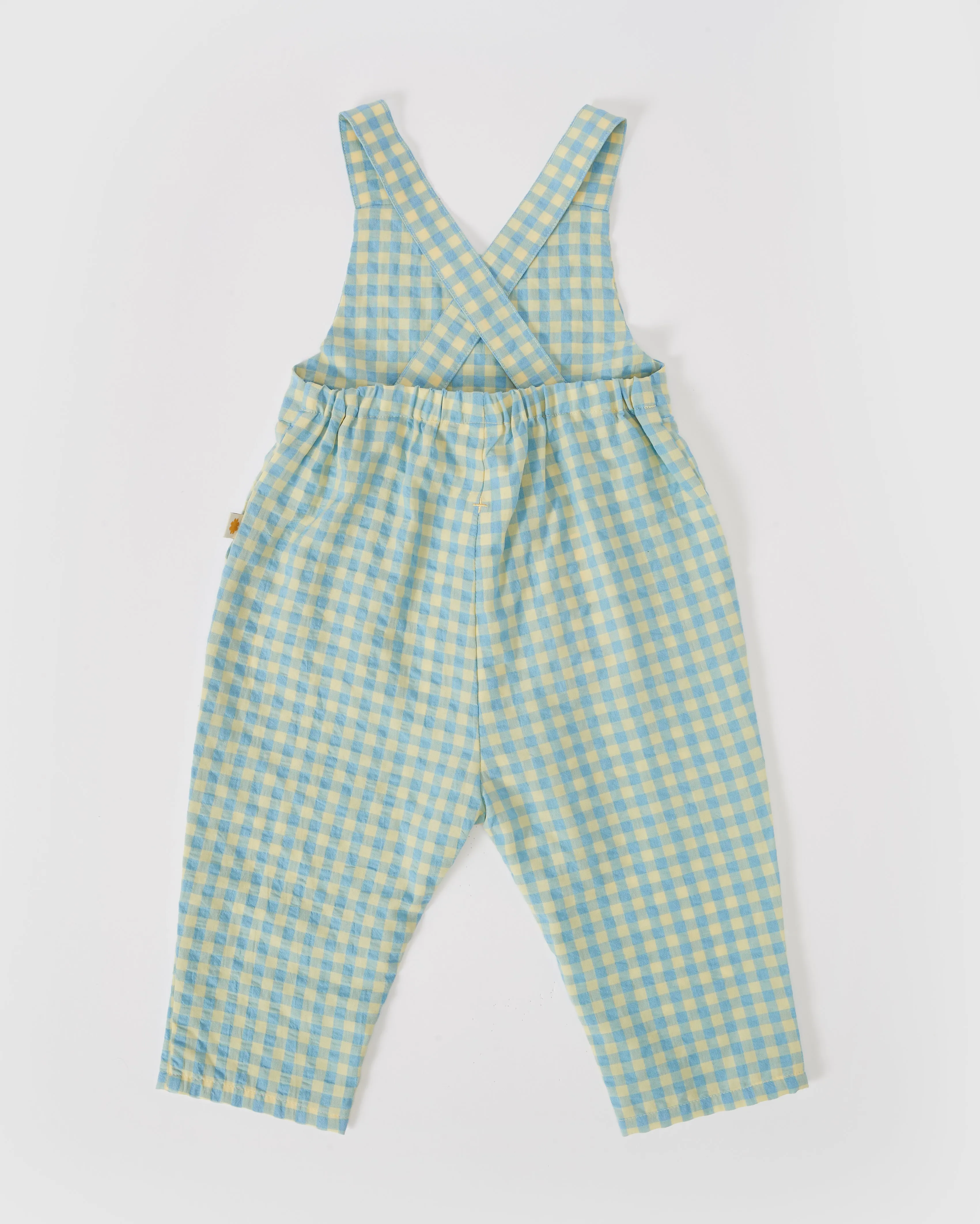 GOLDIE & ACE JAMIE OVERALLS BLUE/YELLOW