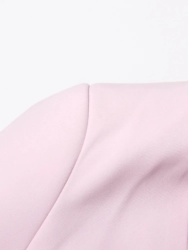 High Waist A Line Skirt Chic Set