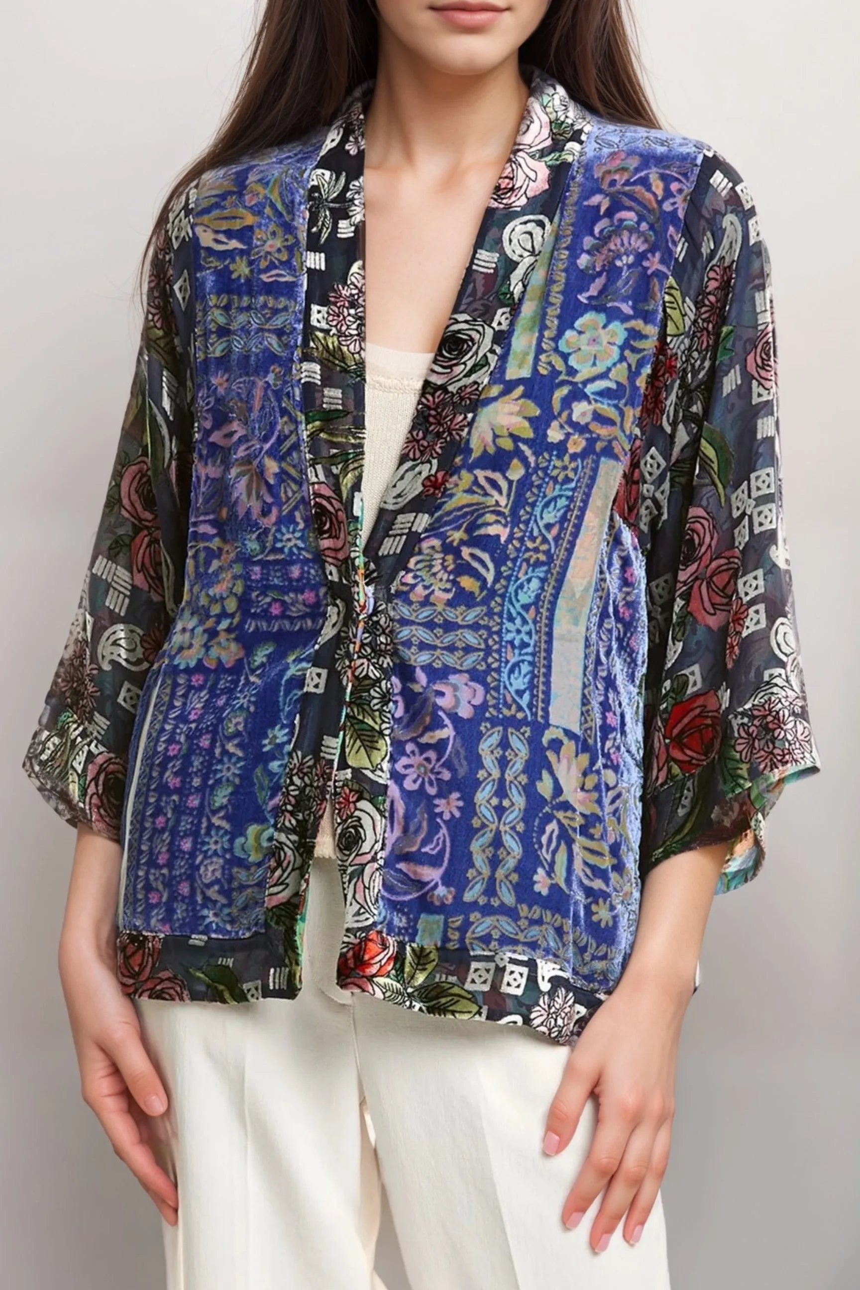 Johnny Was Carwin Burnout Reversible Kimono C42724A7