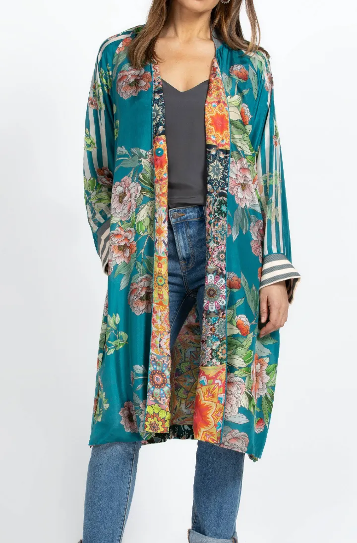 Johnny Was Romano Flower Harmony Kimono (Reversible)