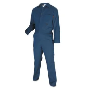 MCR Safety Flame Resistant Coveralls, Royal Blue, 54, CC1B54