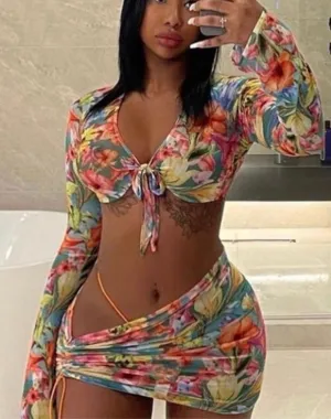 Miami Bae Three-Piece Set