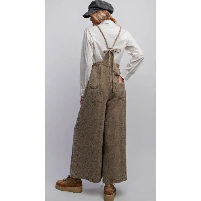 Washed Cotton Jumpsuit/Romper